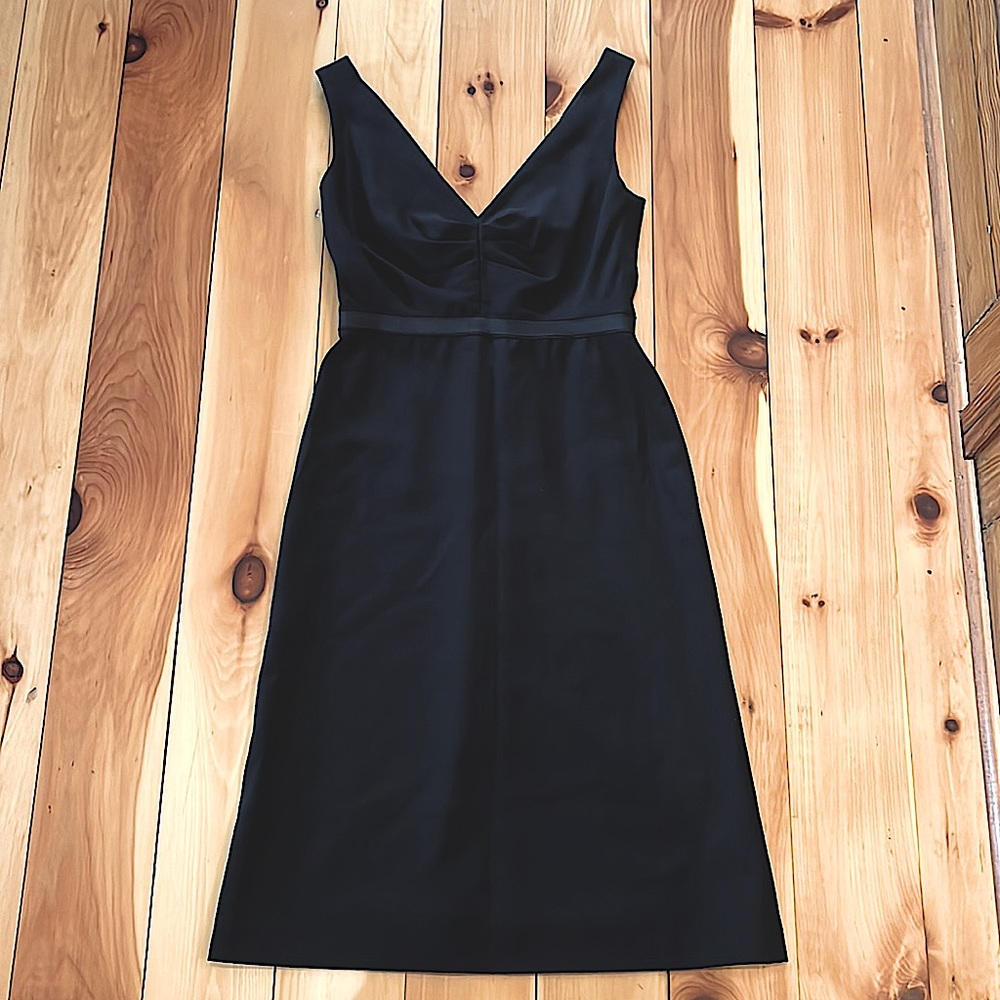 CHARLES CHANG LIMA WOOL & SILK DRESS - size 6